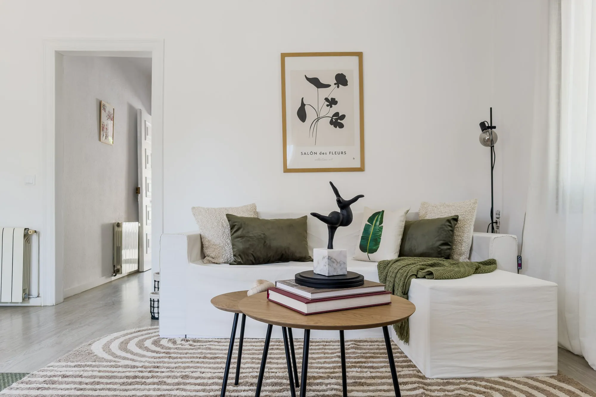 Salón de Galícia, en Sant Cugat del Vallès, tras el home staging